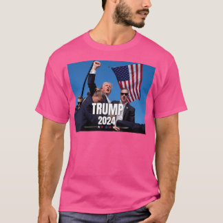 T-shirt Donald Trump 2024 Assassinat Survive La Première M