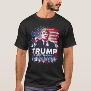 T-shirt Donald Trump 2024 - Campagne présidentielle améric