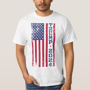 T-shirt Donald Trump 2024 en détresse