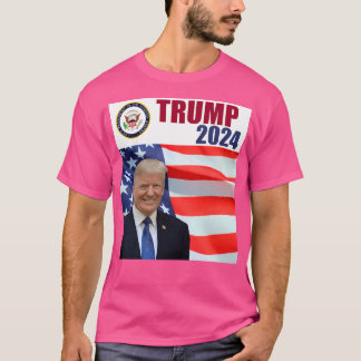 T-shirt Donald Trump 2024 Président des États-Unis