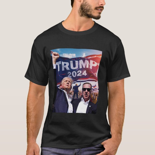 T-shirt Donald Trump 2024 T Shirt (Devant)