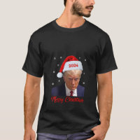 Donald Trump 2024 Tir de Mug Trump Santa Hat Joyeu