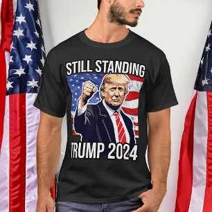 T-shirt Donald Trump 2024 : une première pompe pour l'Amér