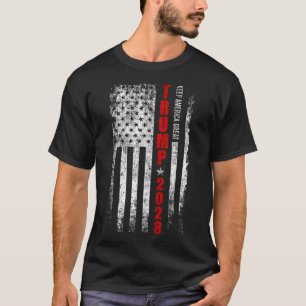 T-shirt Donald Trump 2028 Garder l'Amérique grande électio