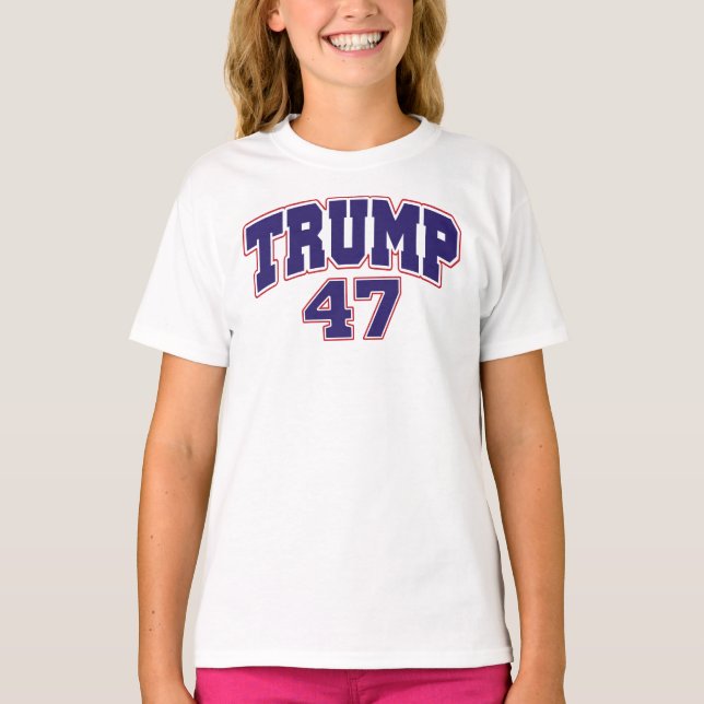 T-shirt Donald Trump 47 (Devant)