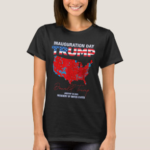 T-shirt Donald Trump 47e président 2025 Inauguration États