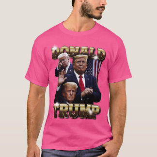 T-shirt Donald Trump 90S Conception Vintage Bootleg