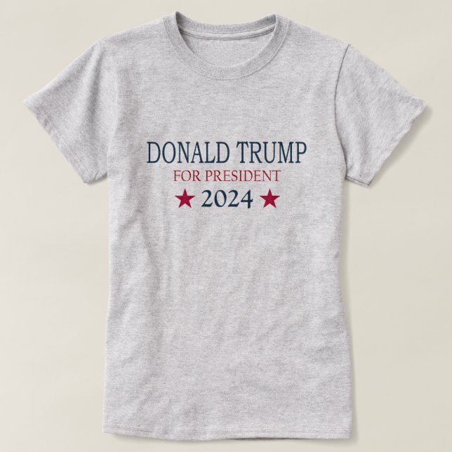 T-shirt Donald Trump à la présidence 2024 (Design devant)