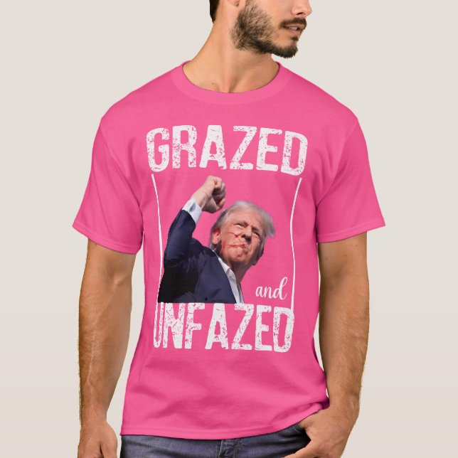 T-shirt Donald Trump A Progressé Et Insatisfait Les Électi (Devant)