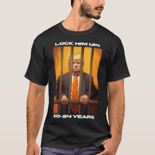 T-shirt Donald Trump Années De Prison