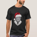 T-shirt Donald Trump Christmas Funny Santa Hat Don<br><div class="desc">Donald Trump Christmas Funny Santa Hat Don</div>