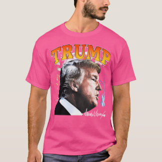 T-shirt Donald Trump Classic Vintage Bootleg Rap Graphic T