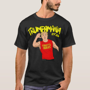 T-shirt Donald Trump Comme Hulk Hogan