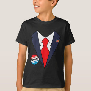 T-shirt Donald Trump Costume d'Halloween Enfants amusants