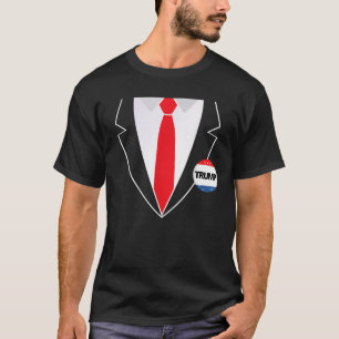 T-shirt Donald Trump Costume Lazy Costume Halloween T Chem