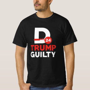 T-shirt Donald Trump coupable