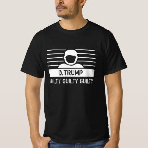 T-shirt Donald Trump coupable