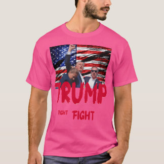 T-shirt Donald Trump dans la lutte classique