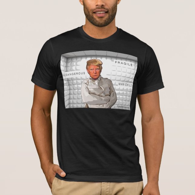 T-shirt Donald Trump dans un anti-atout de peinture de (Devant)