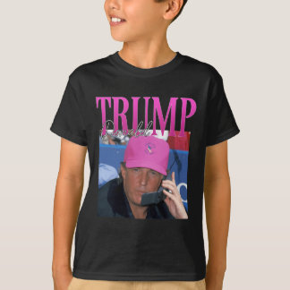 T-shirt Donald Trump drôle me manque Pourtant Y2k Vintage 