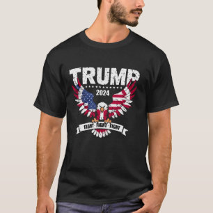 T-shirt Donald Trump Eagle Président 2024 Reprendre l'Amér