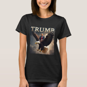 T-shirt Donald Trump Eagle Président américain Amérique