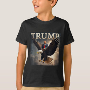T-shirt Donald Trump Eagle Président américain Amérique