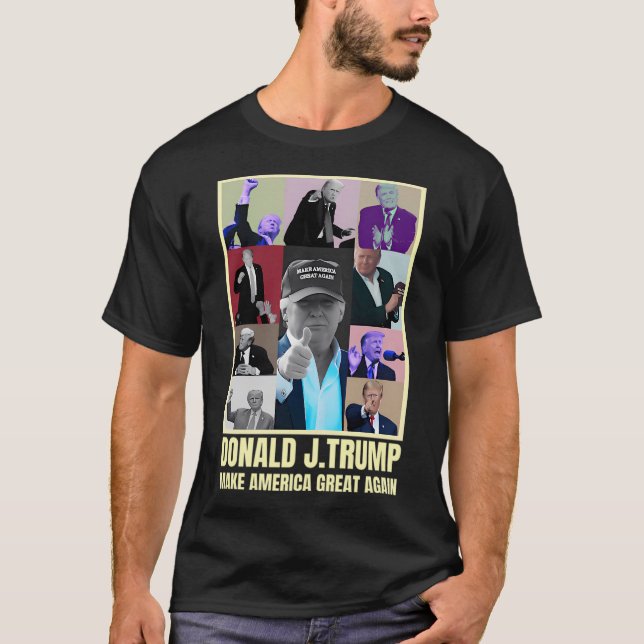 T-shirt Donald Trump-époque (Devant)