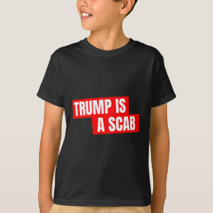T-shirt Donald Trump est un jaune