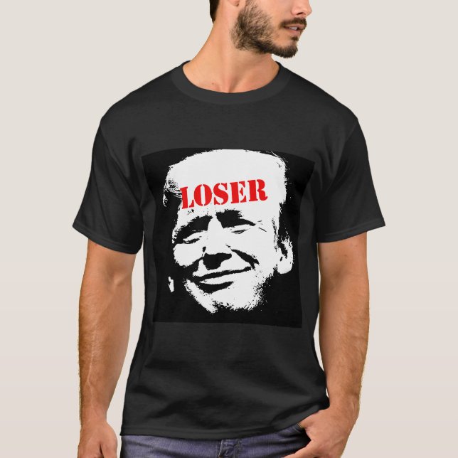 T-shirt Donald Trump Est Un Perdant (Devant)