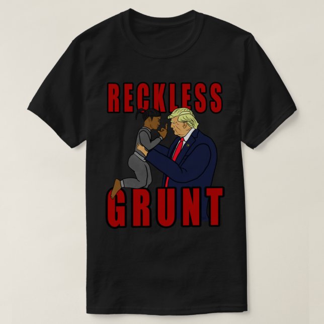 T-shirt Donald Trump et ses imprudentes (Design devant)