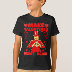 T-shirt Donald Trump Faire la Saint-Valentin Grande à nouv