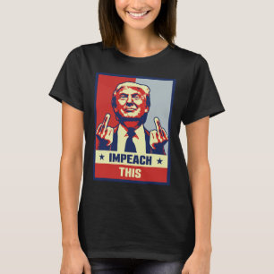 T-shirt Donald Trump fait une impasse sur les conservateur