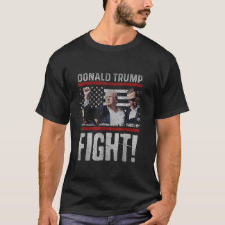 T-shirt Donald Trump - Fist Pump - Trum - Frappe américain