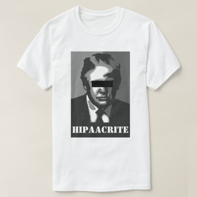 T-shirt Donald Trump HIPAA (Design devant)