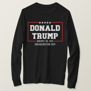 T-shirt Donald Trump Jour de l'investiture 2025 47e Présid