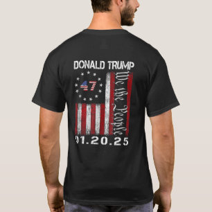 T-shirt Donald Trump Jour de l'investiture 2025 47e Présid
