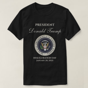 T-shirt Donald Trump Jour de l'investiture 20 janvier 2025