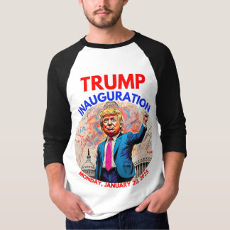 T-SHIRT DONALD TRUMP JOUR D'INAUGURATION 2025