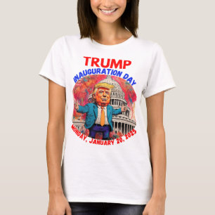 T-SHIRT DONALD TRUMP JOUR D'INAUGURATION 2025