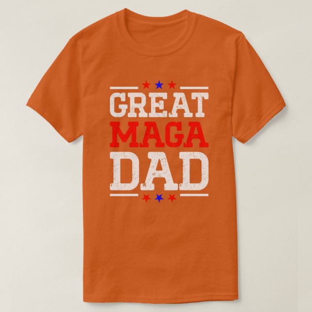T-shirt Donald Trump jr fête des pères grand maga papa TSh (Design devant)