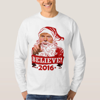 T-shirt Donald Trump le père noël croient 2016