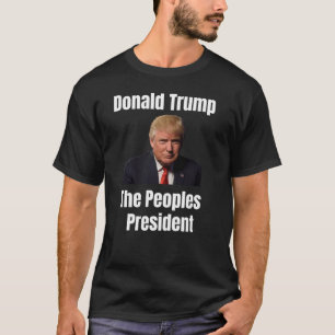 T-shirt Donald Trump, le président du peuple Unisex t-shir