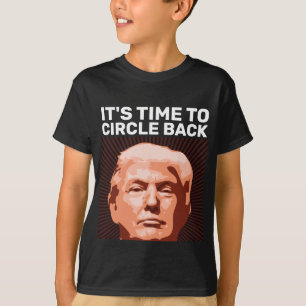 T-SHIRT DONALD TRUMP LE TEMPS DE RETOUR EN CERCLE 2024 T-S