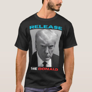 T-shirt Donald Trump Libère Mugshot Le Donald