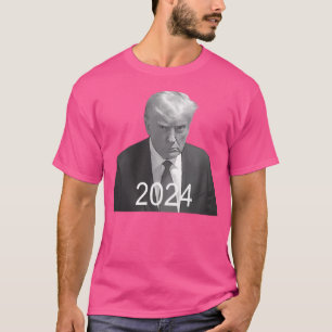 T-shirt Donald Trump Mugshot 2024