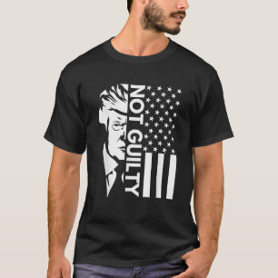 T-shirt Donald Trump Mugshot 2024 Pas coupable Supporter U