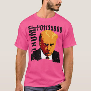 T-shirt Donald Trump Mugshot Fulton Co. Prison