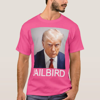 T-shirt Donald Trump Mushot Jailbird