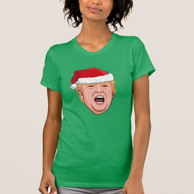 T-shirt DONALD TRUMP Noël (Devant)
